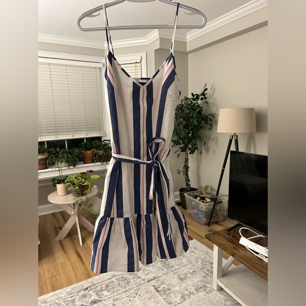 Striped Banana Republic dress size small